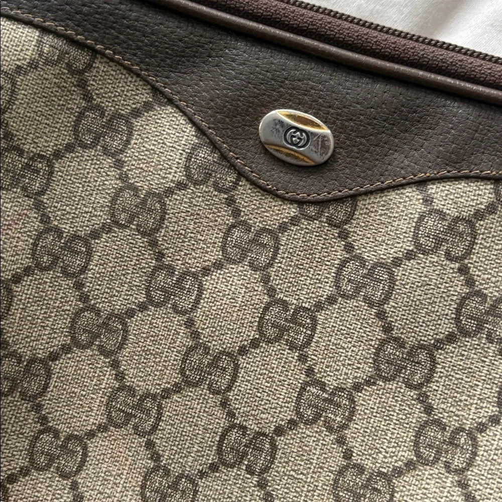 Gucci Beige and Brown Shoulder Bag - Picture 2 of 7